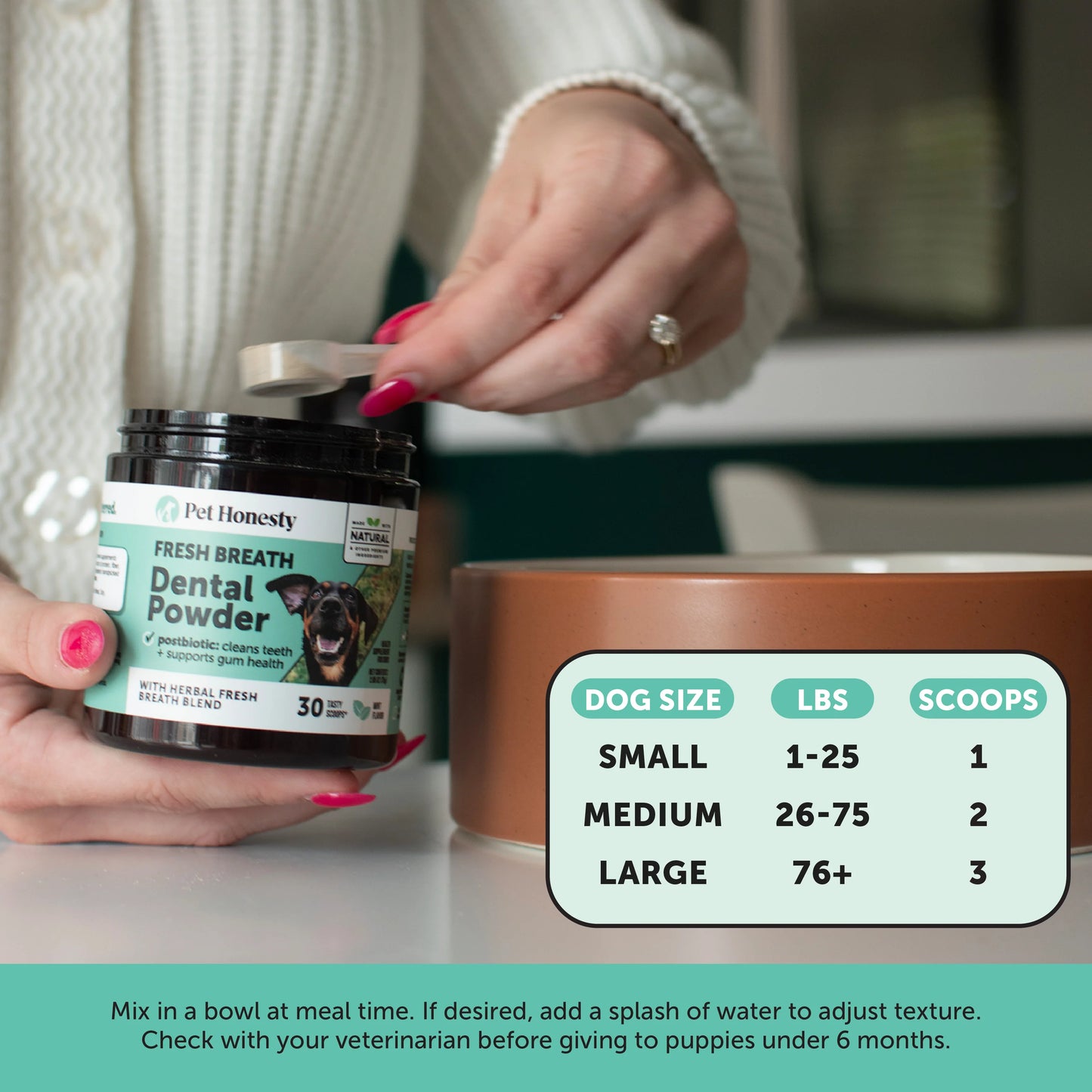 Fresh Breath Dental Powder for Dogs
