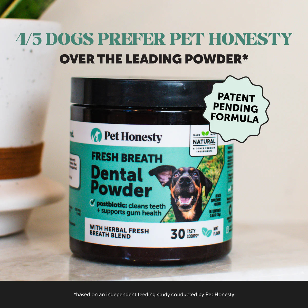 Fresh Breath Dental Powder for Dogs